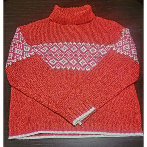 Vintage Fiorlini International Sweater Turtleneck Multicolored Sweater 18/20